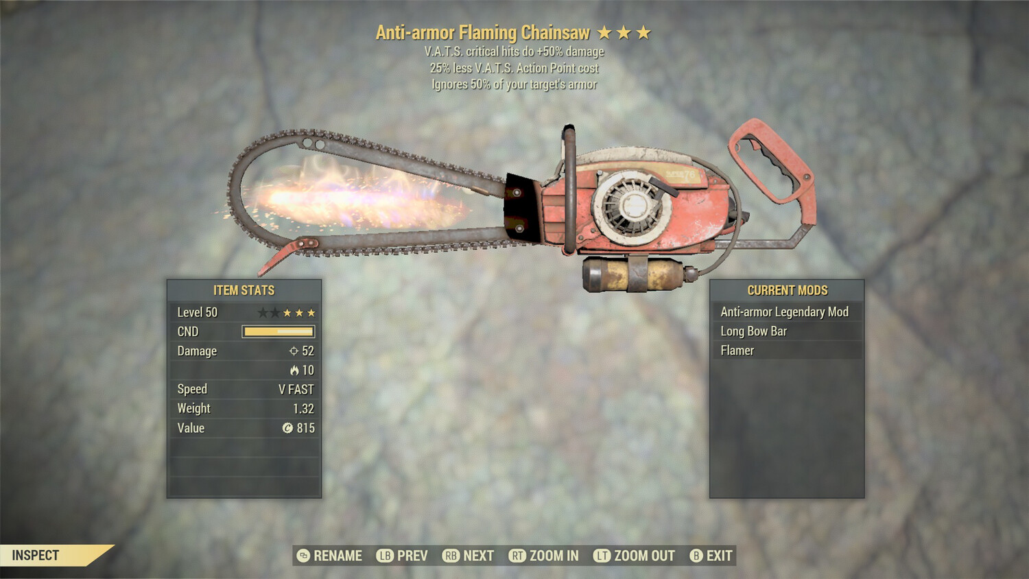 Anti Armor 50/25 Chainsaw