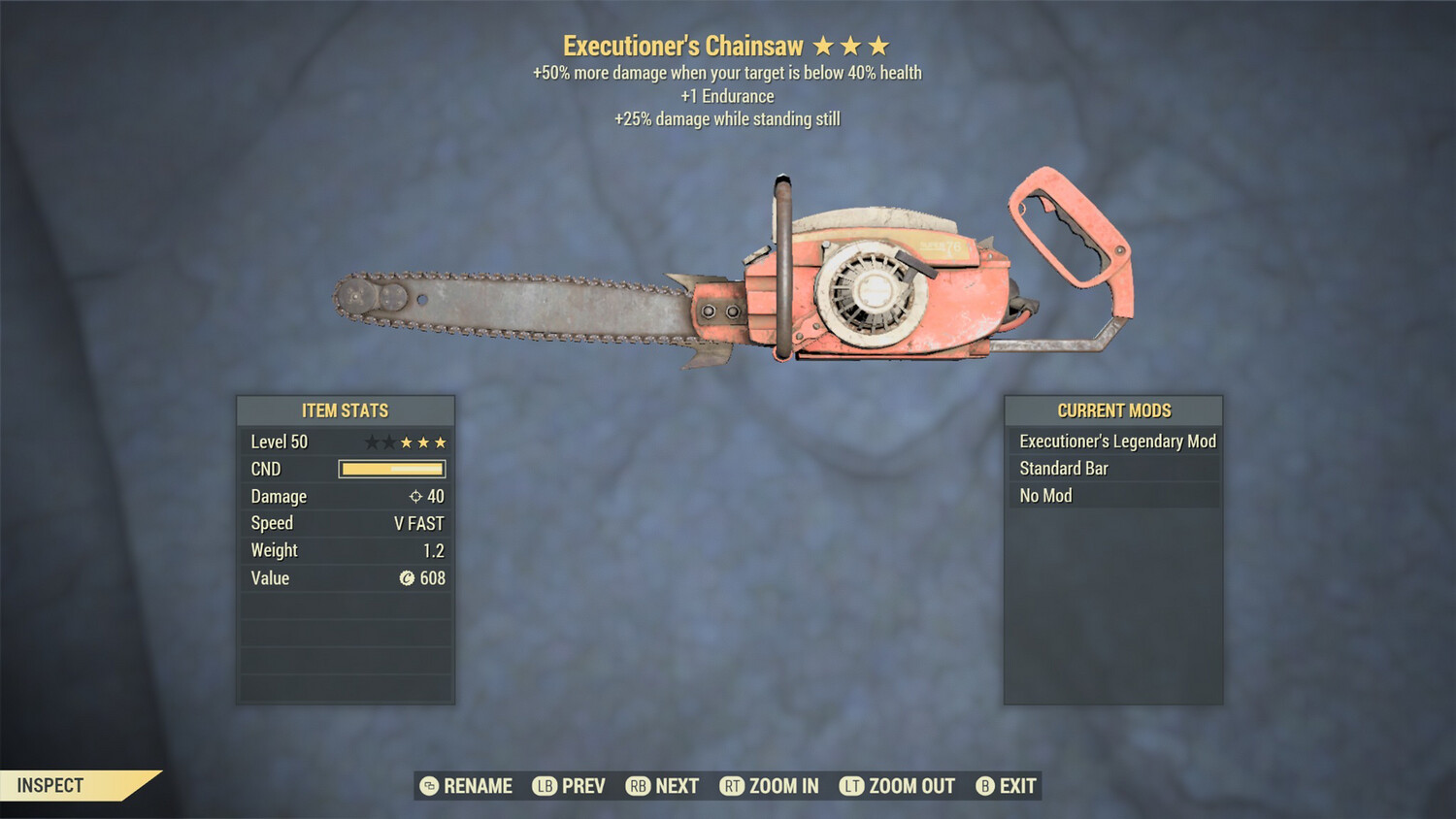 Executioners 25/1E Chainsaw