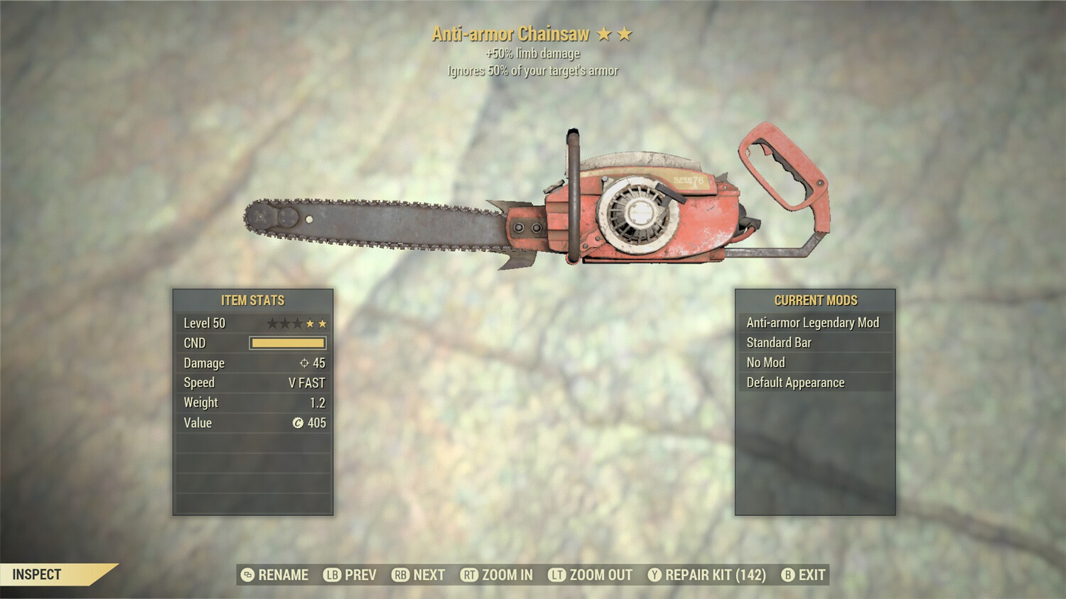 Anti Armor 50L Chainsaw