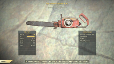 Anti Armor 50L Chainsaw