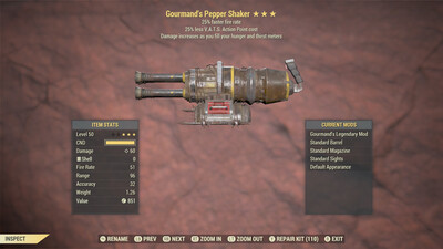 Gourmand 25/25 Pepper Shaker