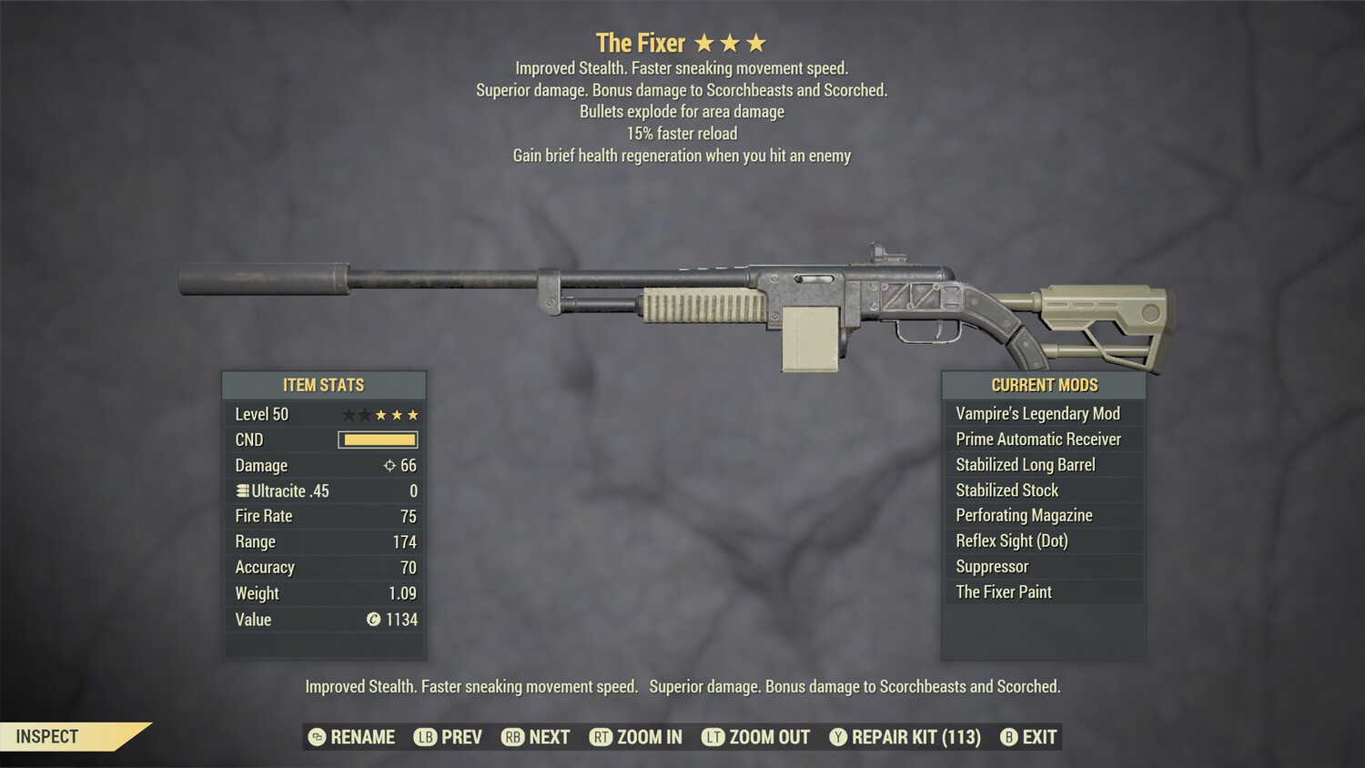 The Fixer: Vampire Explosive 15r