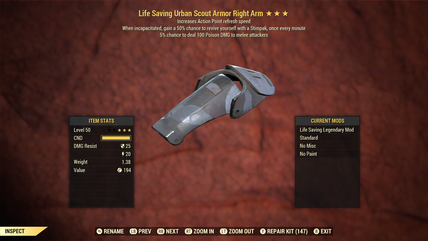 Life Saving Ap Refresh/Pois Dmg U Scout RA