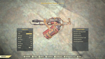 Bloodied 25/15r Flamer