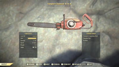 Vampire 50L/1S Chainsaw