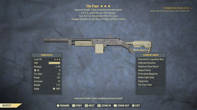 The Fixer: Gourmand 50/15