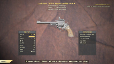 Anti Armor Explosive 25 Western Revolver