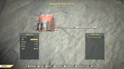 Bloodied SS/90 War Drum