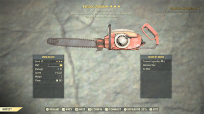 Furious SS/25 Chainsaw