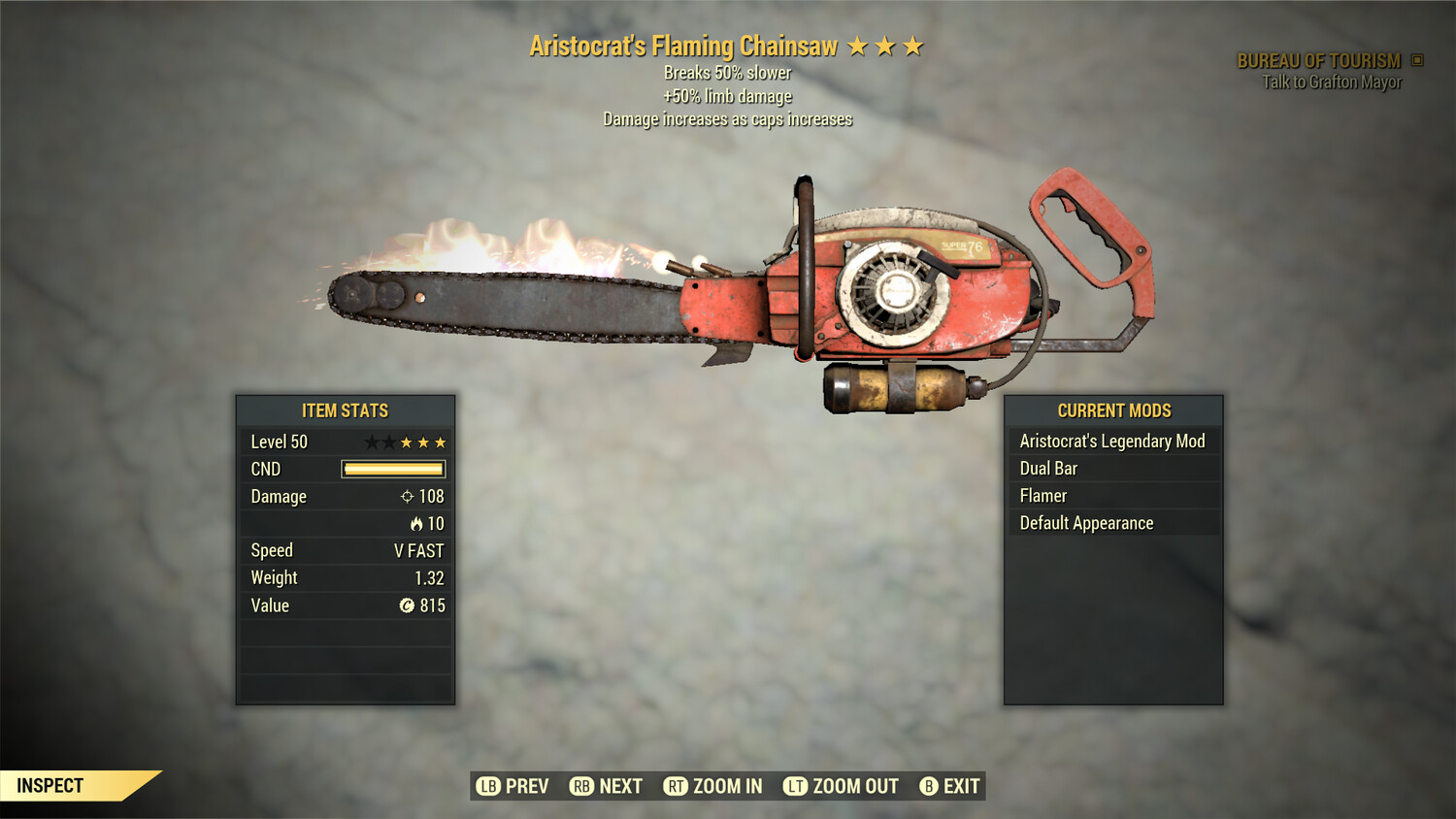 Aristocrat 50/Durability Chainsaw