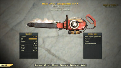 Mutant Slayers 25/1S Chainsaw