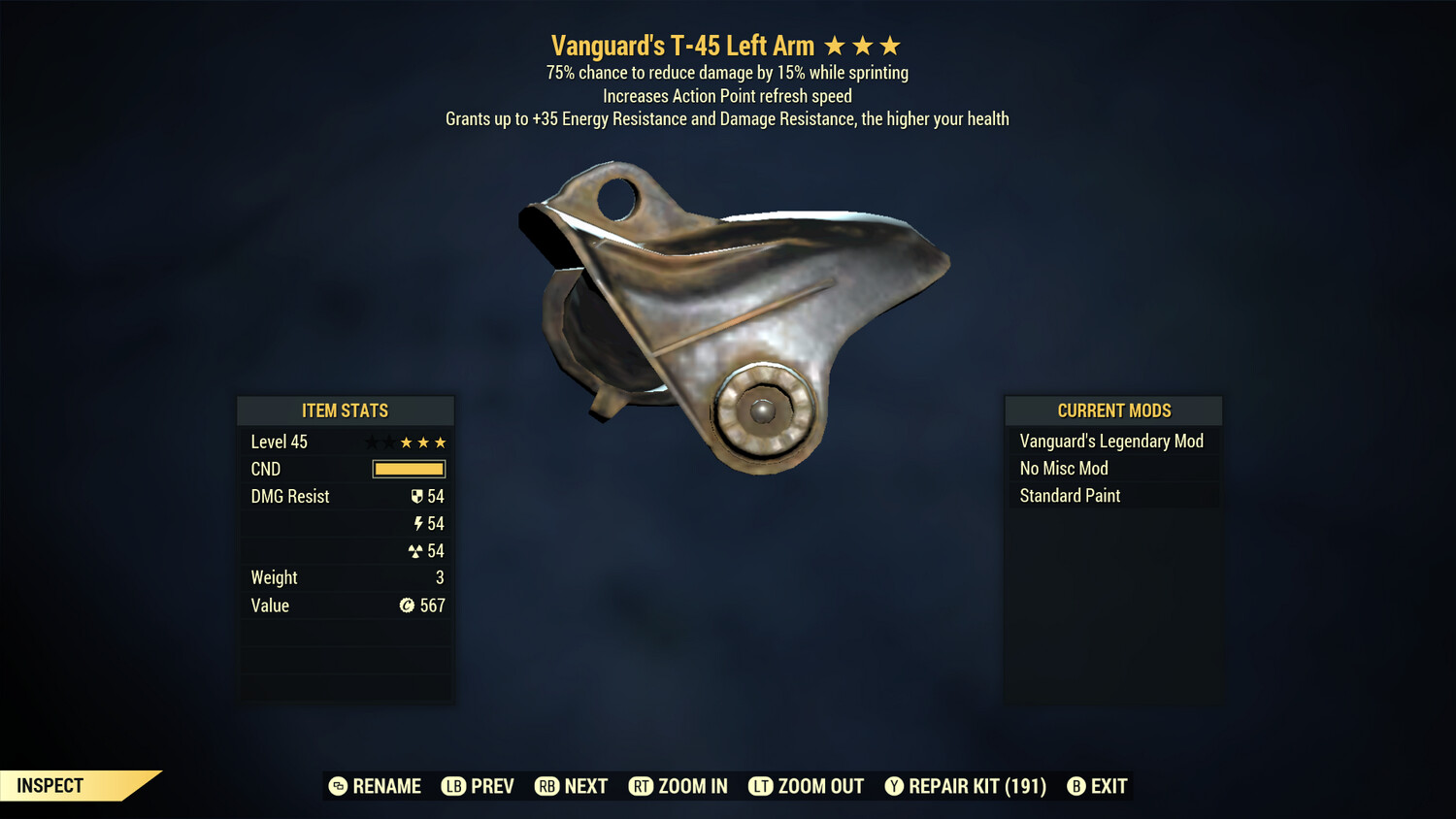 Vanguard AP Cavalier T45 LA