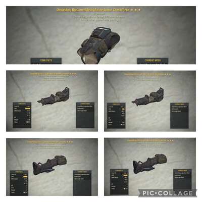 Unyielding 1S (X3) Ap Refresh (X2) Sneak Marine Set