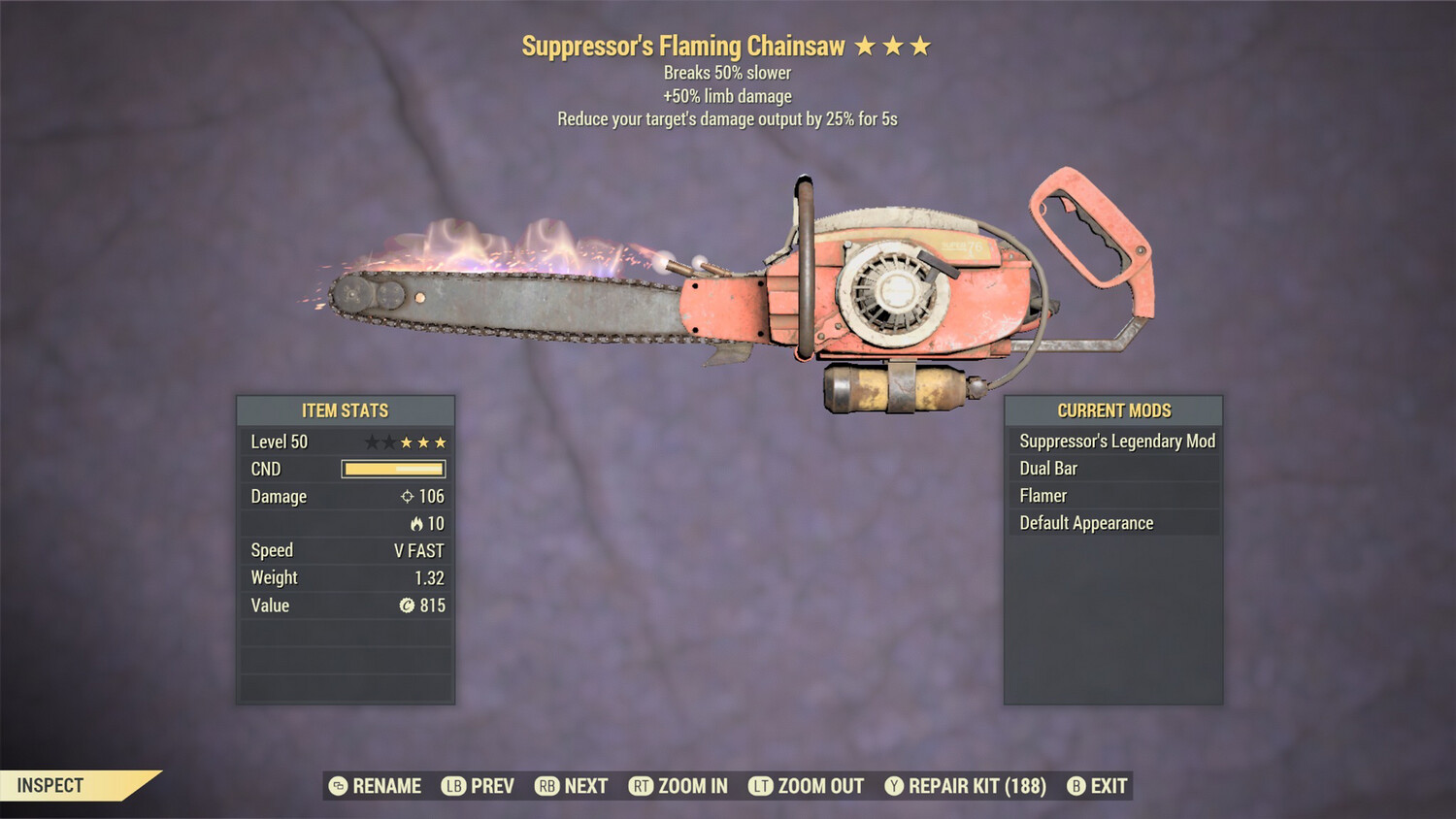 Suppressor 50/Durability Chainsaw