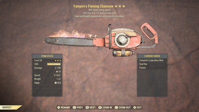 Vampire SS/25 Chainsaw