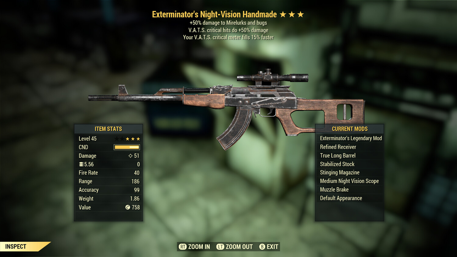 Exterminator 50/15 Handmade