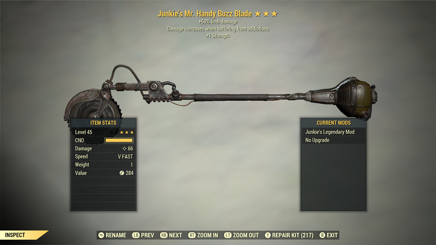 Junkie 50L/1S Buzz Blade