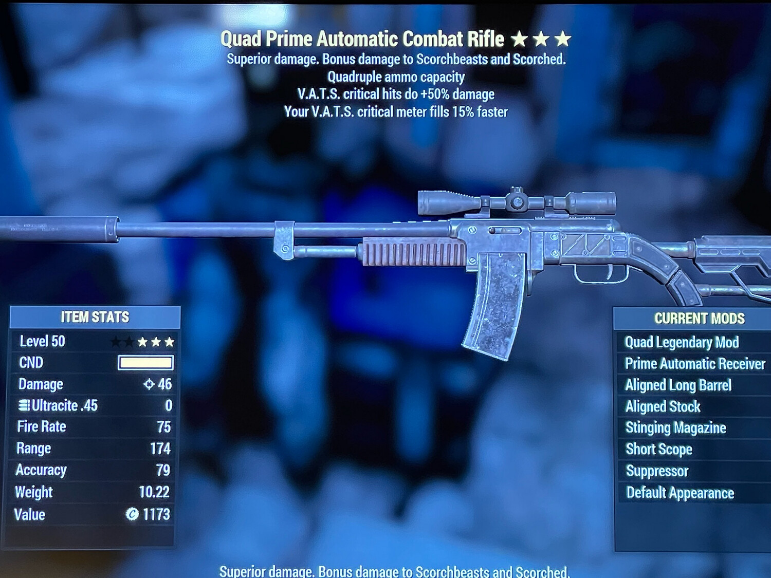 Quad 50/15c Combat Rifle