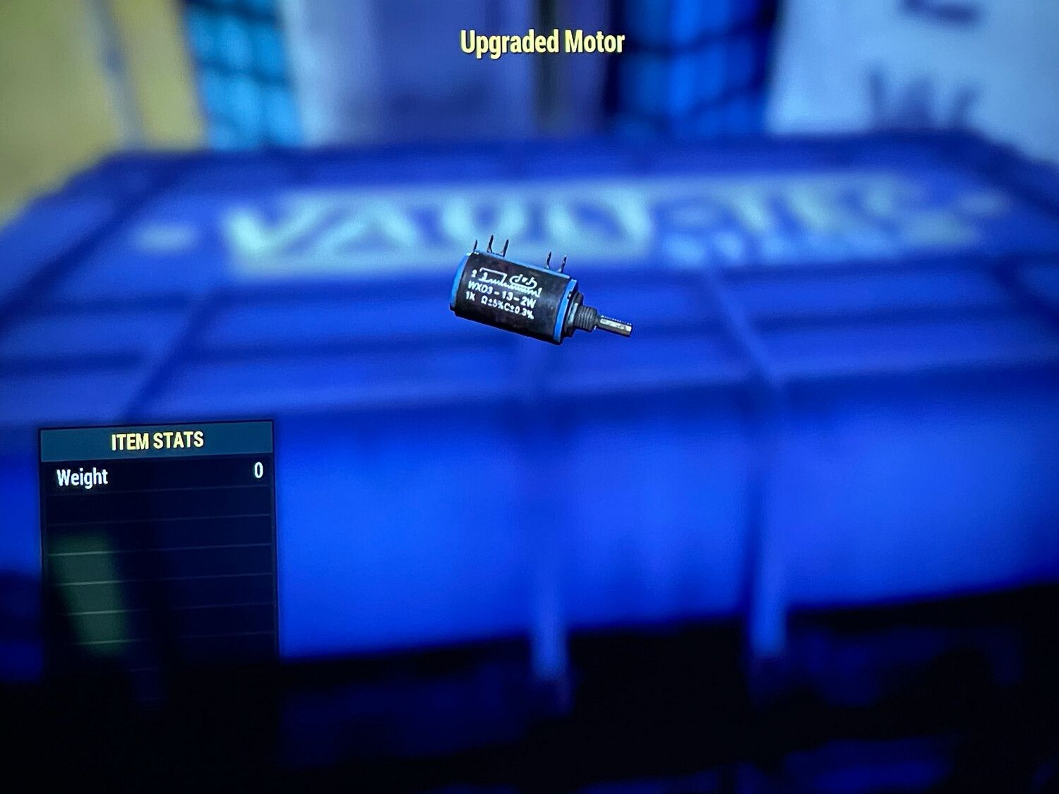 Upgraded Motor