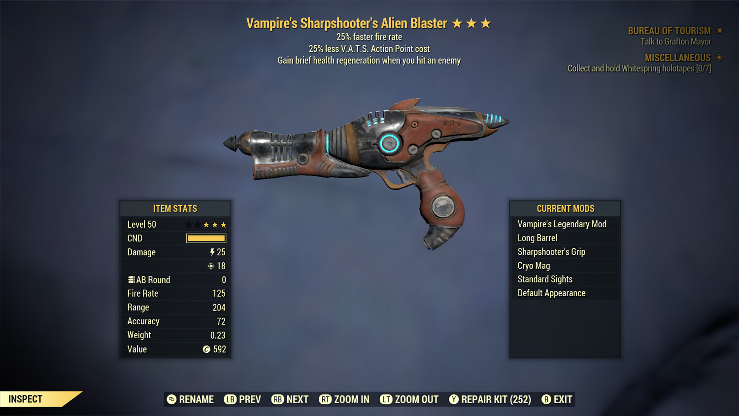 Vampire 25/25 Alien Blaster