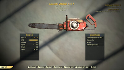 Assassins SS/1S Chainsaw