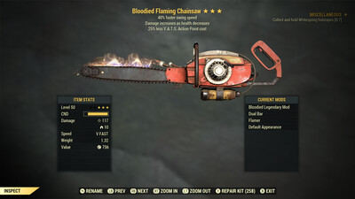 Bloodied SS/25 Chainsaw