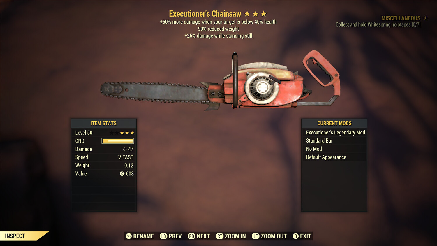 Executioners 25/90 Chainsaw