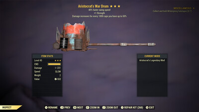 Aristocrat 1S/SS War Drum