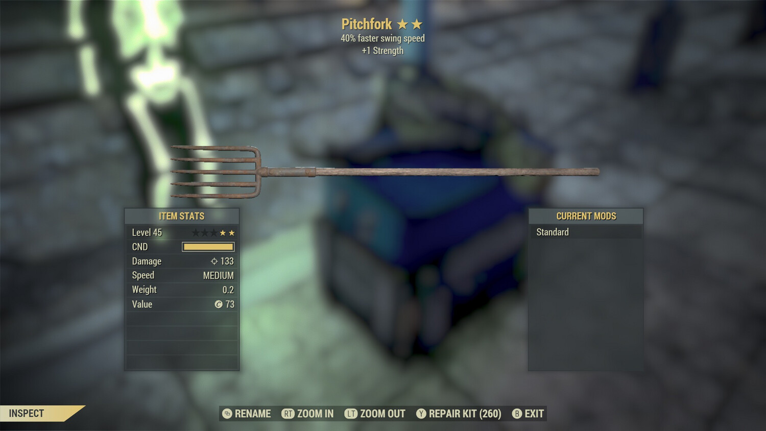 Legacy Perkless SS/1S Pitchfork