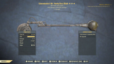 Exterminator SS/1S Buzz Blade