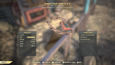 Vampire 1S/SS Death Tambo