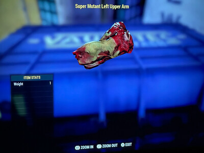 Super Mutant Left Upper Arm