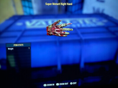 Super Mutant Right Hand