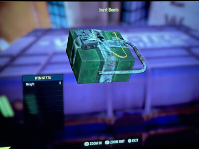Inert Bomb