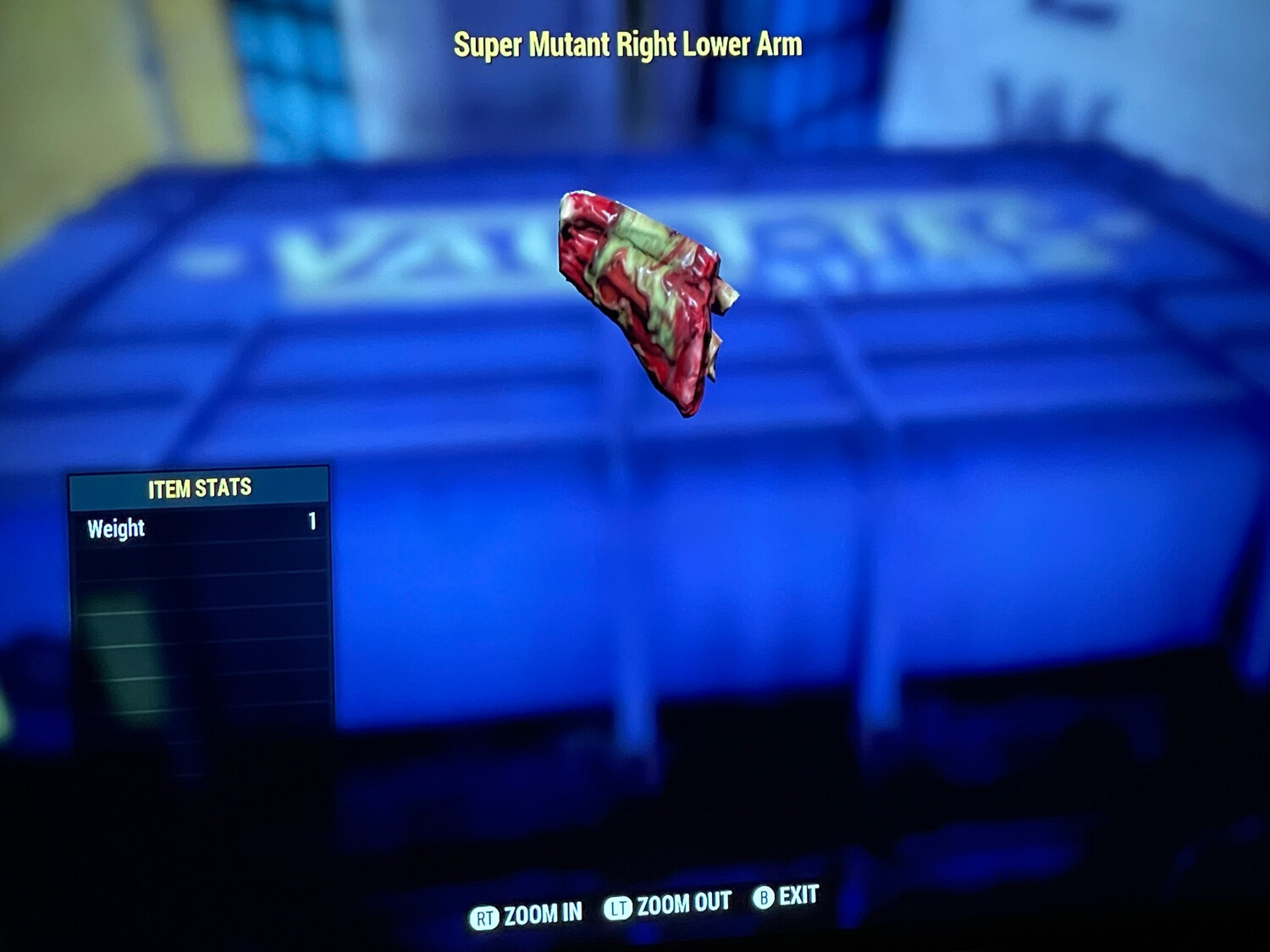 Super Mutant Right Lower Arm