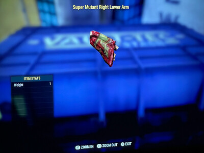 Super Mutant Right Lower Arm