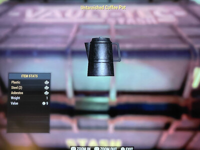 Untarnished Coffee Pot