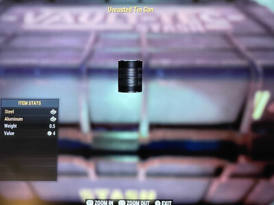 Undamaged Tin Can