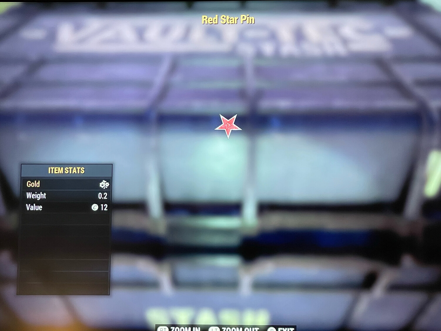 Red Star Pin