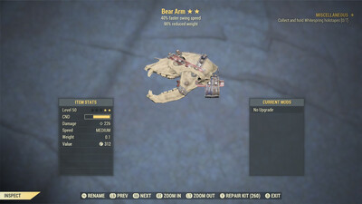 Legacy Perkless SS/90 Bear Arm