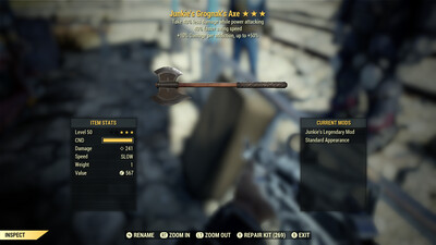 Junkie SS/PA Grognak Axe