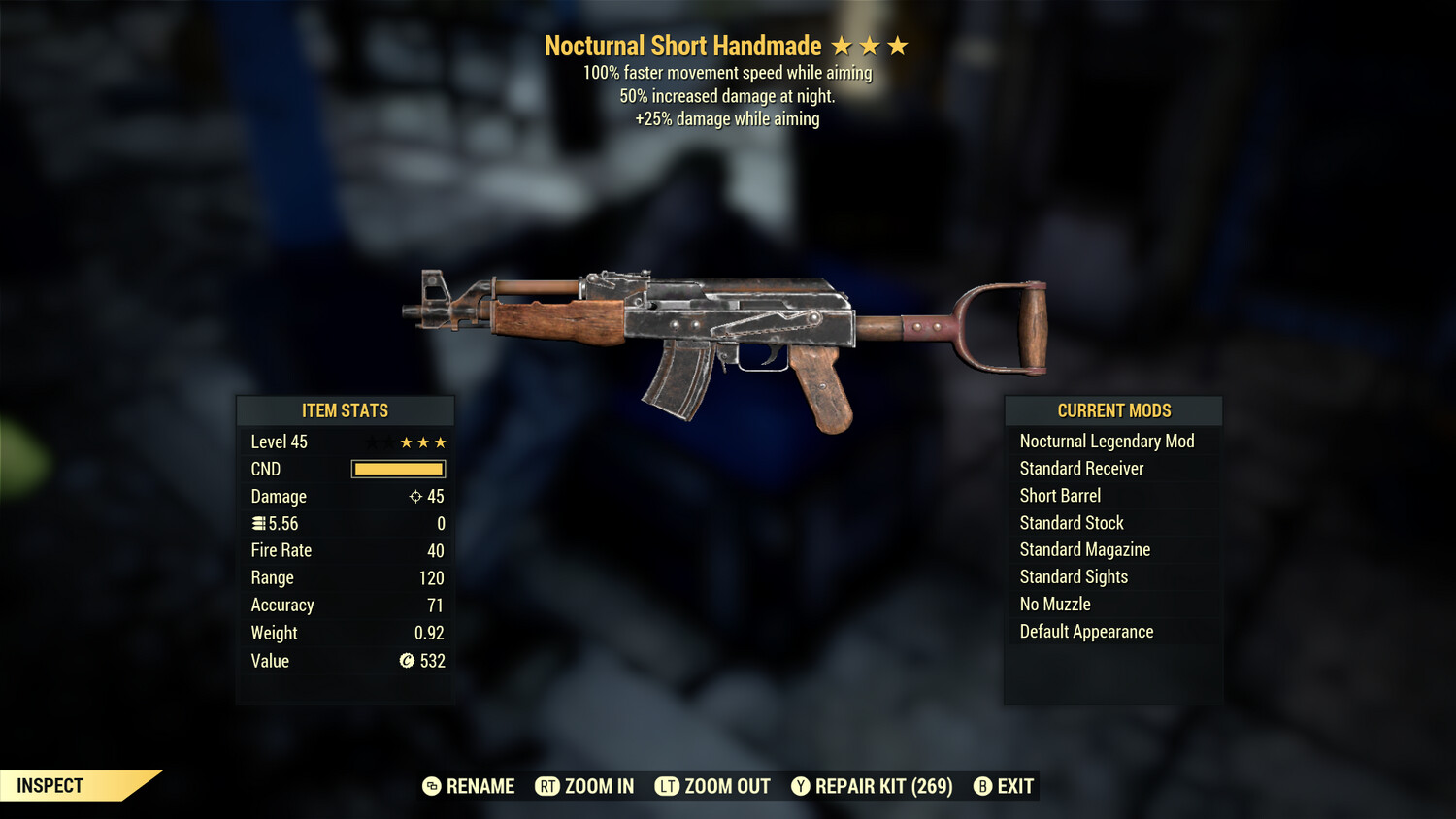 Nocturnal 25/FMSWA Handmade