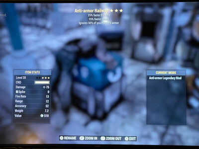Invisible Legacy Anti Armor 25/15 Railway Rifle