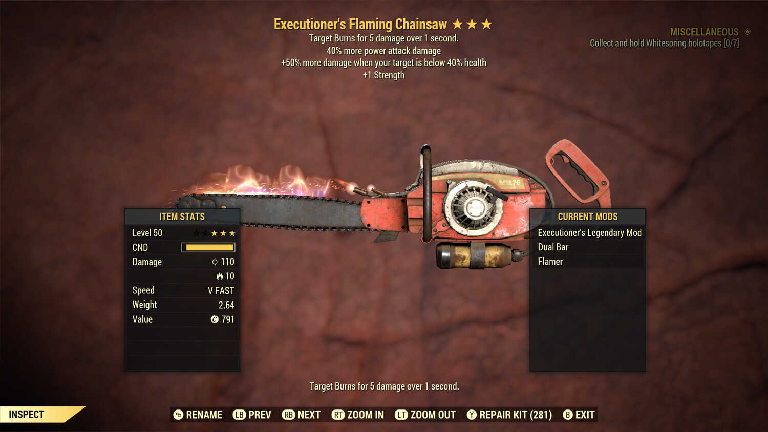 Executioners PA/1S Chainsaw