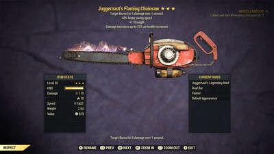 Juggernaut 1S/SS Chainsaw