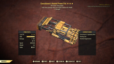 Executioners SS/1S Power Fist