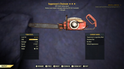 Suppressor SS/1S Chainsaw