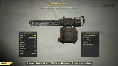Furious Explosive 15r Minigun
