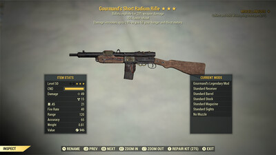 Gourmand Explosive 15 Radium Rifle