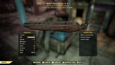 Legacy Perkless Medic 250 Harpoon Gun